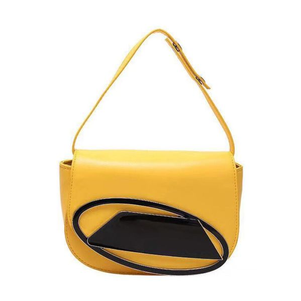 

fashion womens luxury designer saddle bags tote clutch flap strap jingle ladies handbags genuine leather underarm tote shoulder bag mini hob