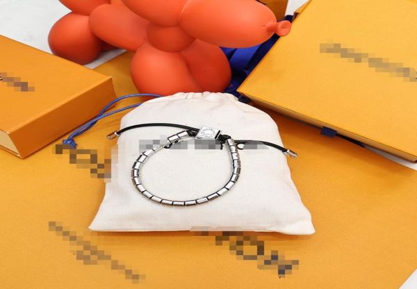 

mp3330 men039s monogram silver paradise bracelet strands012282452, Black