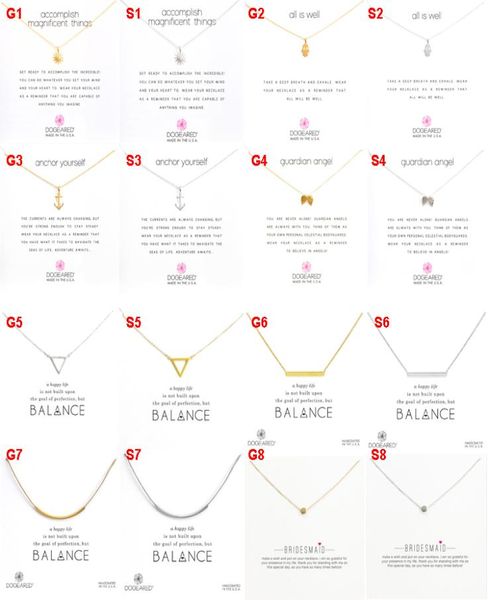 

dogeared fashion choker necklaces with white card gold silver plated pendant necklace 49 designs in silver gold5709279