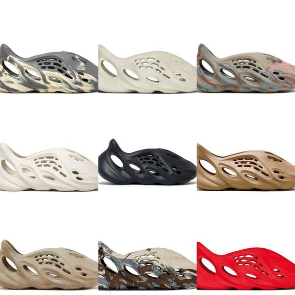 

2023 designer slippers kids men woman slider vermillion mineral blue onyx pure sandals slide slipper ochre bone resin clog desert ararat run, Black