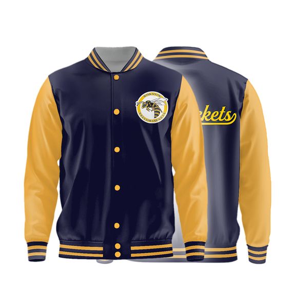 

women's jackets 2023 tv series yellowjackets season 2 pilot merch jacket 3d baseball uniform men women tracksuit harajuku streetwear 23, Black;brown