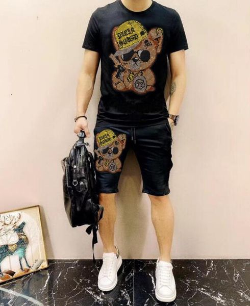 

mens tracksuits track suit diamond mens designer hiphop casual 230718, Gray