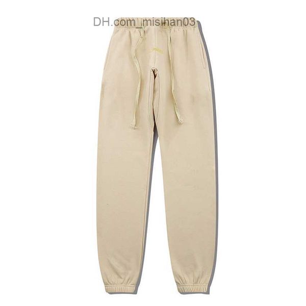 

men's pants mens pants high street tech fleece sweatpants designer jogging pants spring and autumn male fashion casual 3m reflective pr, Black