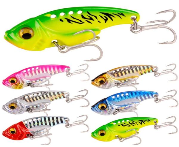 

6pcs metal blade lure fishing lures spinner bait sinking vibration baits artificial sea fish bass diving swivel baits5638273