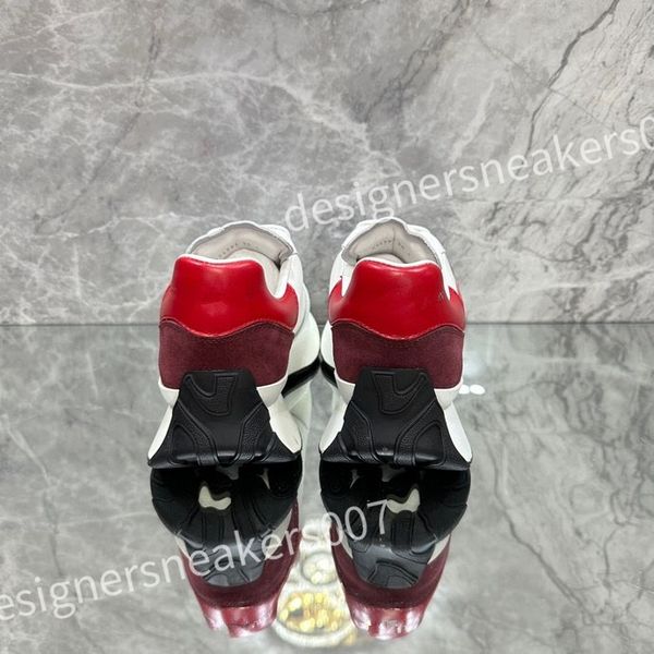 

2023 new luxury designer men causal shoes fashion woman leather lace up platform sole sneakers white black mens womens sneaker xsd221108