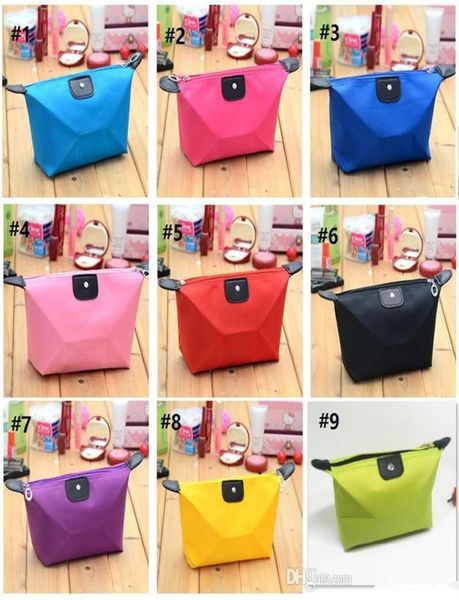 

candy color travel makeup bags women039s lady cosmetic bag pouch clutch handbag hanging jewelry casual purse k1354883260, Black
