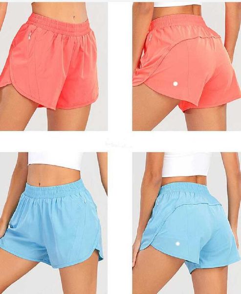 

lulus womens yoga outfits high waist shorts exercise short pants fitness wear girls running elastic pants sportswear prevent wardrobe malfun