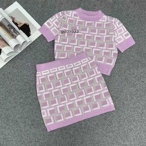 

dress fendyly ff summer 2 designer knit dresses for colors women skirts fashion full letter print casual knitted, White