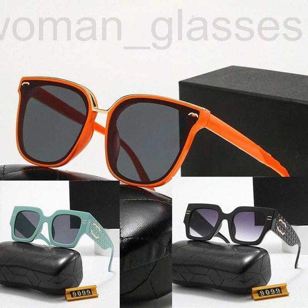 

sunglasses designer luxury channel glasses square frame summer mens designer polarized sun lunette for women sunscreen versatile casual, White;black