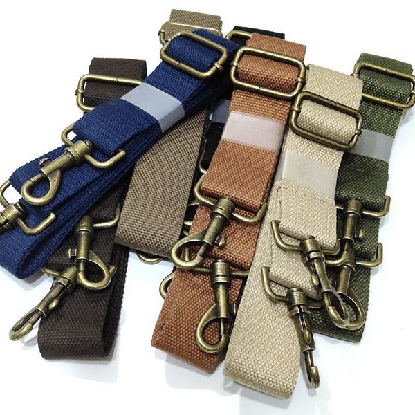 

bag parts accessories aimiyoung bag straps strong hook nylon belt men shoulder strap handbag briefcase wide long belt replacement strap bag, Black