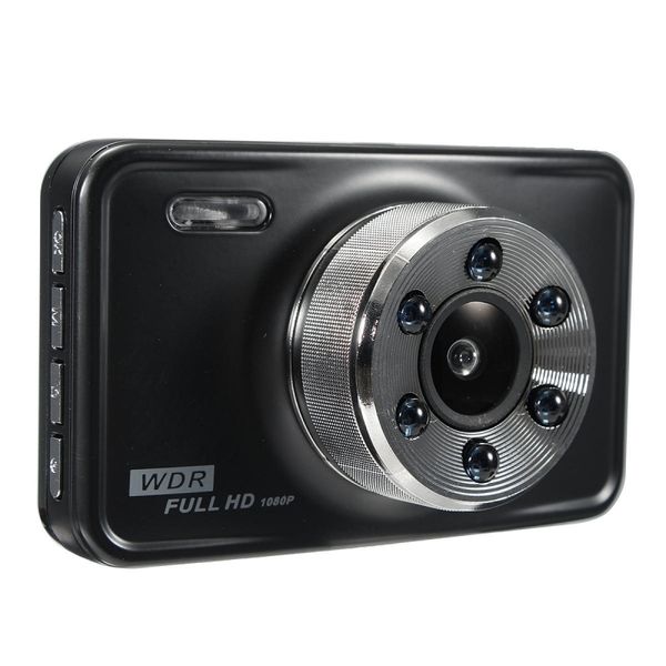 

3 inch car dvr recorder full hd driving dashcam vehicle video camcorder novatek chipset 140 degrees night vision g-sensor loop recording