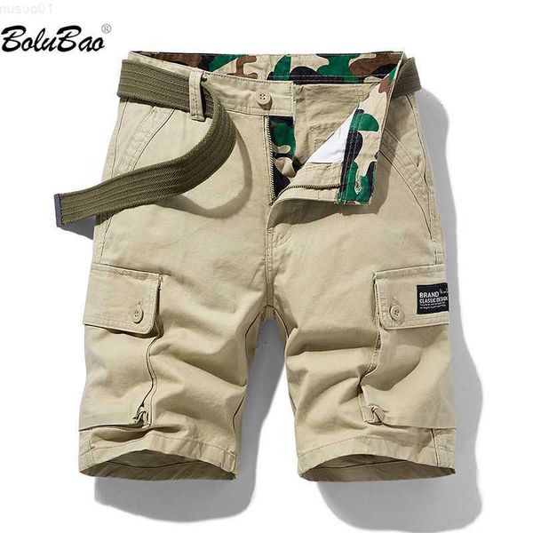 

men's shorts bolubao 2023 casual shorts men's spring and summer new products fashion slim cotton overalls high-quality design shor, White;black