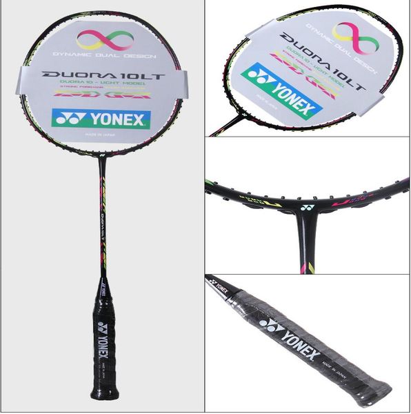 

yon exx badminton racquet high elasticity carbon racket line completion duora duora 10 lt lcw pinkyellow perfect85884777035