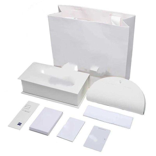 

new gm myopia glasses leather high-end sunglasses packaging box soft bag