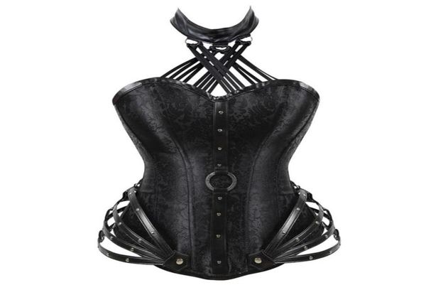 

new corset women gothic corset waist training corsets and bustiers fashion steampunk corset269k9324878, Black;white