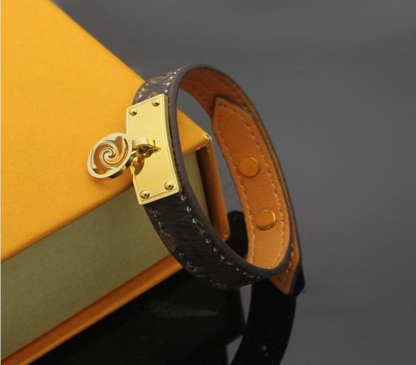 

whole man women jewelry bracelets tennis titanium steel letter printing leather bracelet2318536, Golden;silver