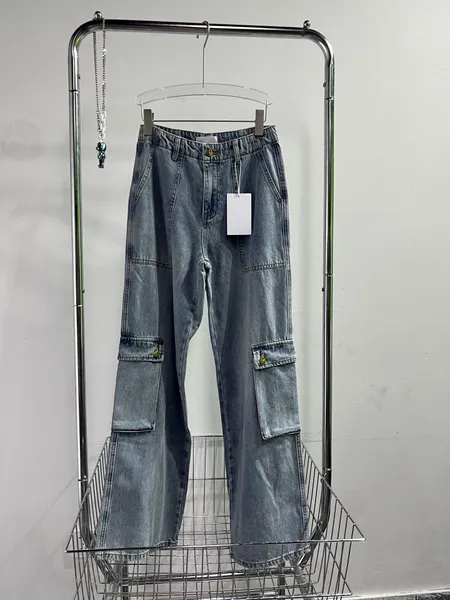 

2023 Womens Washed Jeans Hot Selling Designer Brand Womens Wear Pants Fashion Womens Casual Pants Street Dress Blue Denim Pants Black Denim Mens Pants H4, Gray