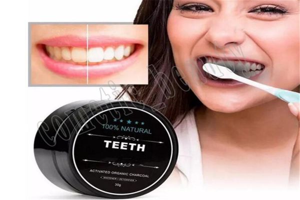 

new 100 natural organic activated charcoal natural teeth whitening powder remove smoke tea coffee yellow stains bad breath oral c5435582