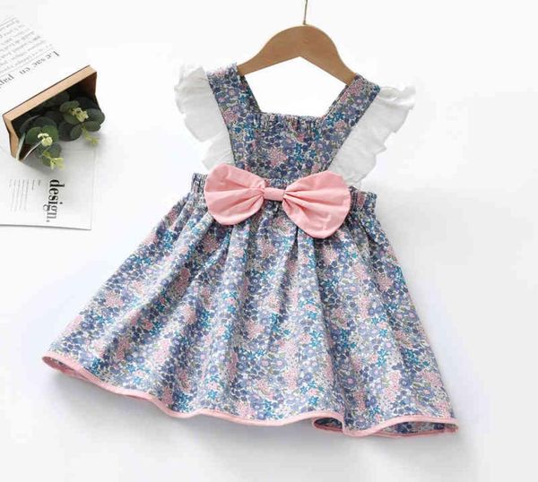 

girls dress children039s exotic floral skirt baby princess suspender skirt children039s summer dress children039s dress6914202, Red;yellow
