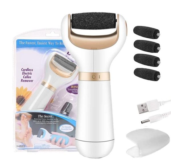 

4pcs dull polish foot care tool heads hard skin remover refills replacement rollers for scholls file feet care tool 2207229422307