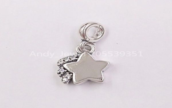 

andy jewel 925 sterling silver beads my shooting star dangle charm charms fits european style jewelry bracelets & necklace 798378cz1336558, Black
