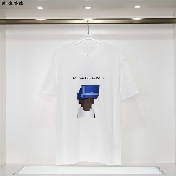 

printed men's t-shirt fashion design men's t-shirts womencotton wrinkle proof balencaigaly letter casual couple clothing 04-03 bal, White;black