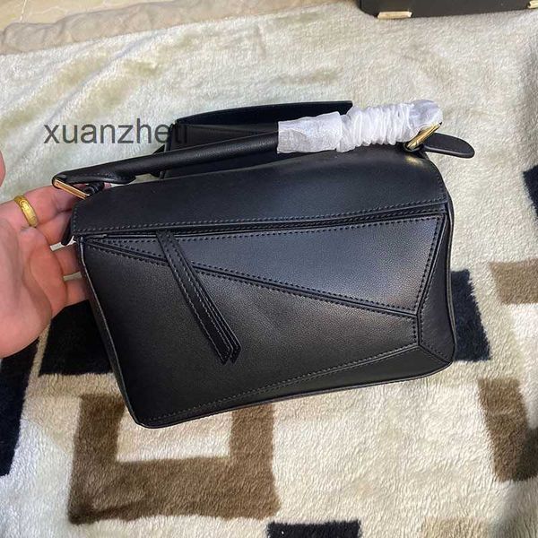 

bags spliced 2023 classic bag loewsbag laddy mini classic puzzles leather women's single shoulder crossbody handbag pillow designer 05p