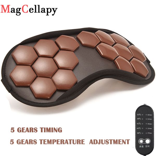 

eye massager mask tourmaline electric jade stone massage heat therapy germanium infrared relaxation health care gift 230718