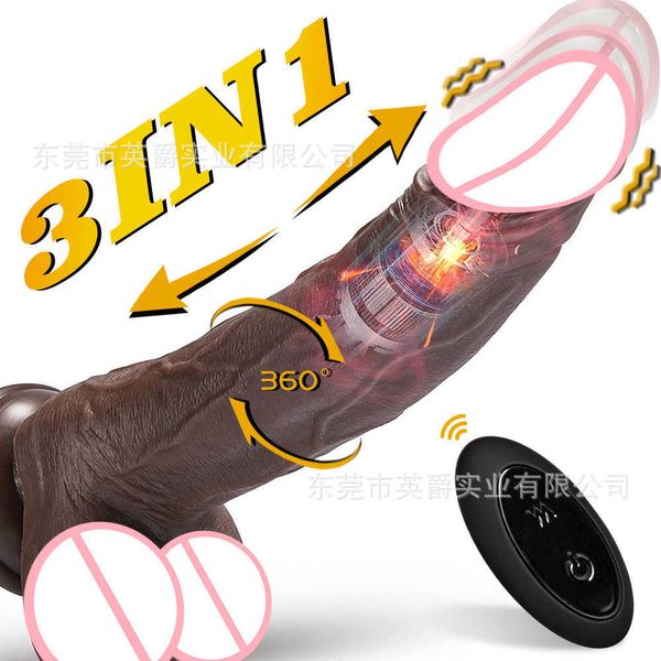 

k25 black color wireless telescopic rotation vibration and female