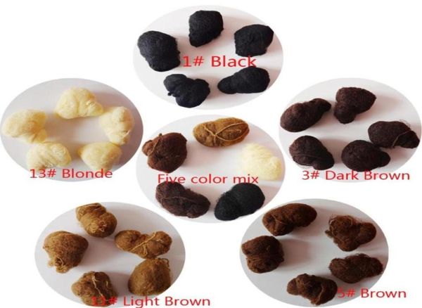 

100pcs nylon hair net star dance recital buns hair extension weaving cap brown hairnets 57770017105446, Black;brown