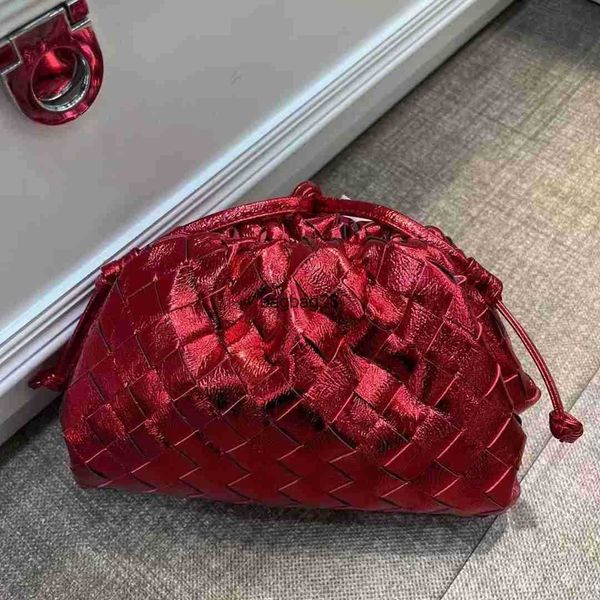 

one ladies leather bags pouchs bottegaz pouch designer cassette 2023 women's venetas woven bag handbag girl shoulder cloud messenger xd