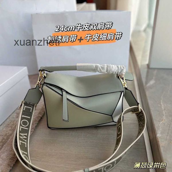 

puzzles women loewsbag 2023 bags designer embroidery bag shoulder anagram straps spliced diamond checker large capacit 4lep
