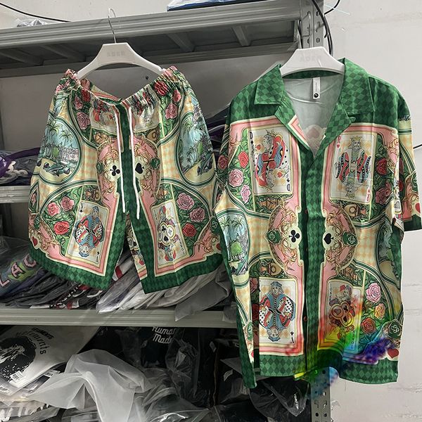 

mens casual shirts 2013ss casablanca shirt aloha tshirt 230718, White;black