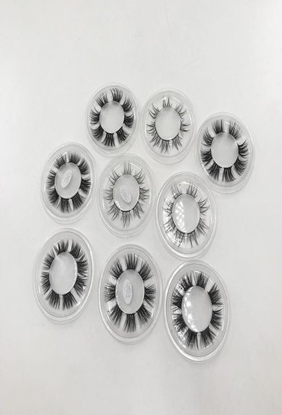 

hick curly 3d segmented false eyelashes soft light reusable hand made fake lashes crisscross easy to wear 7 models available 3789839