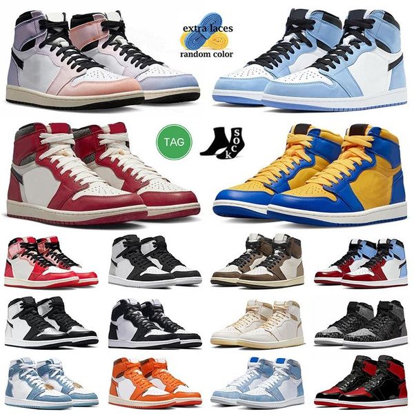 

jumpman 1s high og basketball shoes men women j1 lost and found cactus jack dark mocha royal reimagined university blue next chapter origin