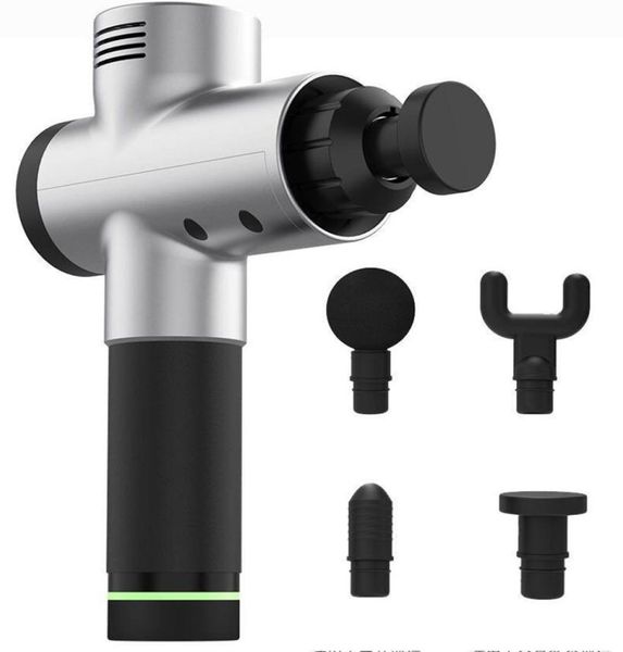 

muscle relaxed body massager cordless massage gun fascia gun vibrating massage machine muscle relaxation pain relief 4 heads3247213