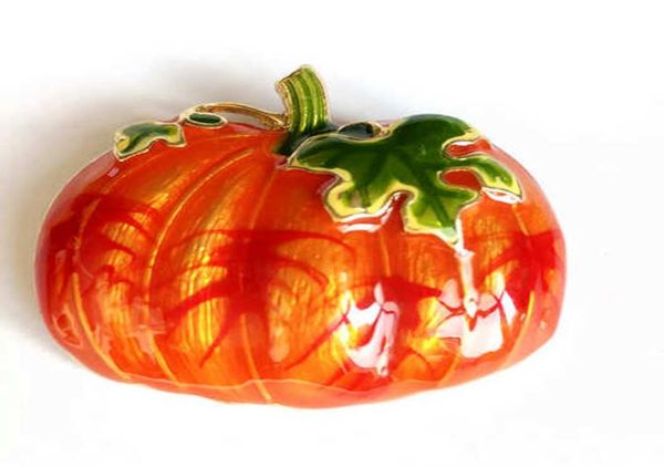 

new pumpkin sweet christmas gift brooch pin new special enamel cute selling brooch jewelry5266147, Gray