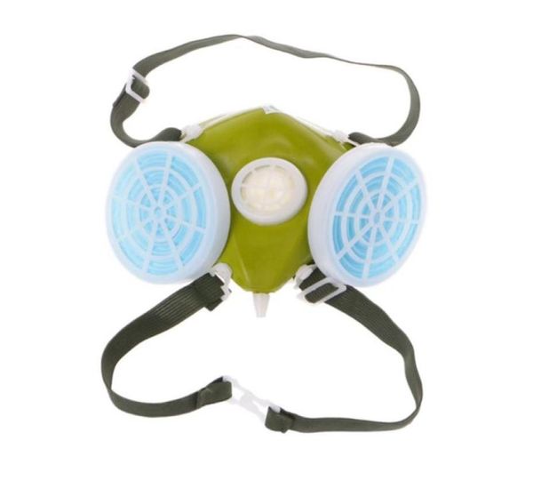 

double cartridges respirator mask industrial gas antidust spray paint9339207