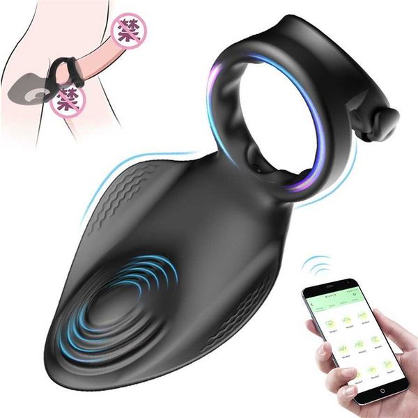 

new remote adjustable app vibration ring wireless control lock male couple covibration 75% off outlet online sale