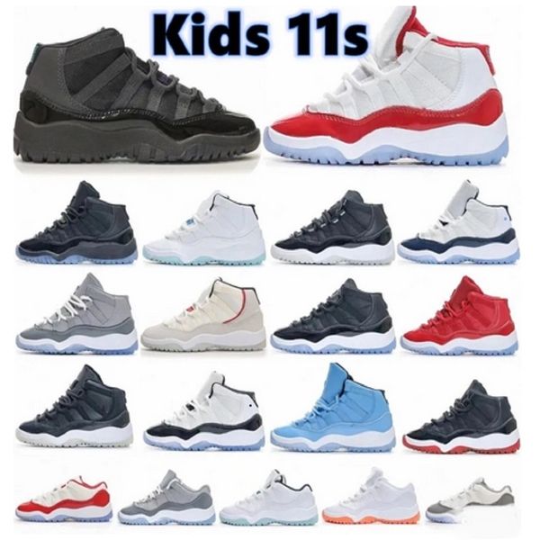 

eur25-35 cherry jumpman 11s 11 kids toddlers shoes boys girls basketball sneakers children unc infants high shoe kid youth sports trainers g