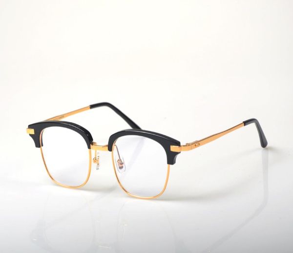 

2018 gentle ell h brand optical myopia eyeglasses frame women men computer eye glasses spectacle half frame clear lens female4894061