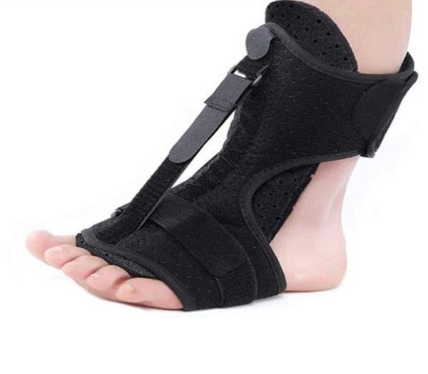 

ankle support adjustable plantar fasciitis night splint foot drop orthosis stabilizer brace splints pain relief2040566, Blue;black