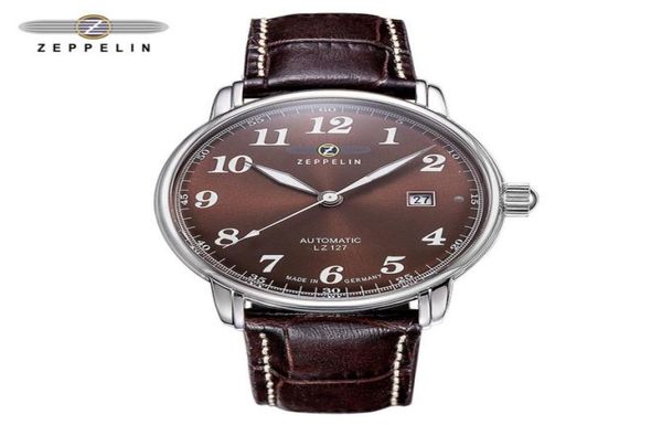 

zeppelin fashion quartz men watches brand luxury male clock chronograph sport mens wrist watch hodinky relogio masculino 1013416210, Slivery;golden
