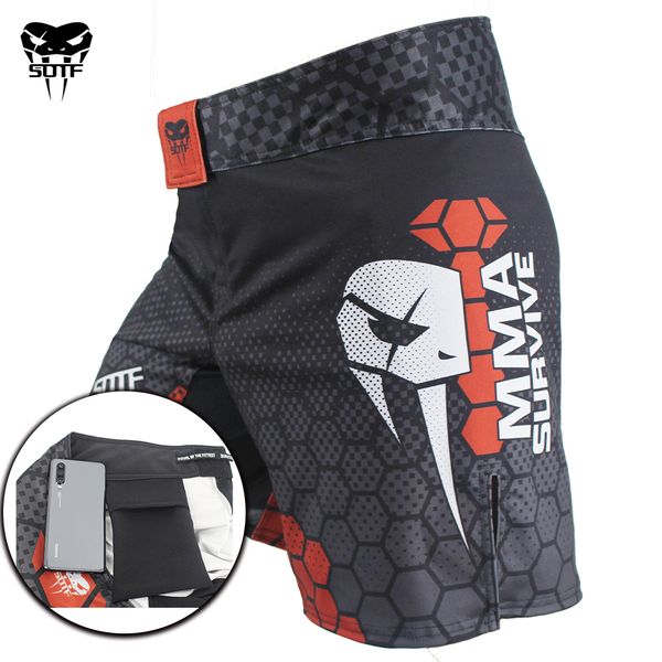 

men's shorts monkey tight jujitsu mma boxing short mma boxing short tiger thai taekwondo short boxing short mma short boxing clothes 23, White;black