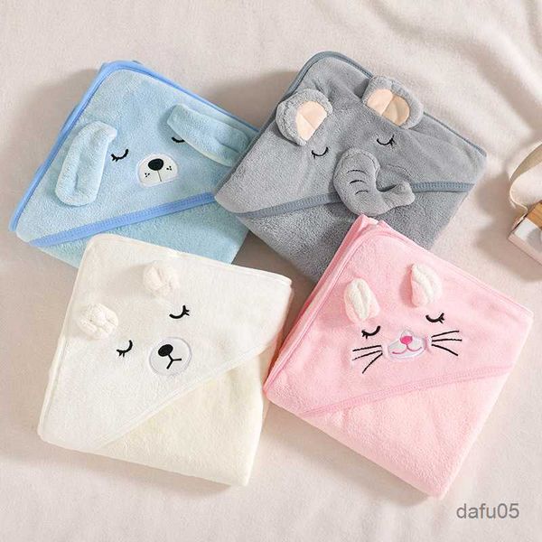 

blankets swaddling 80x80cm newborn wrap blanket baby soft warm cloak blanket children bath towel infant swaddle coral fleece blanket for 0-1