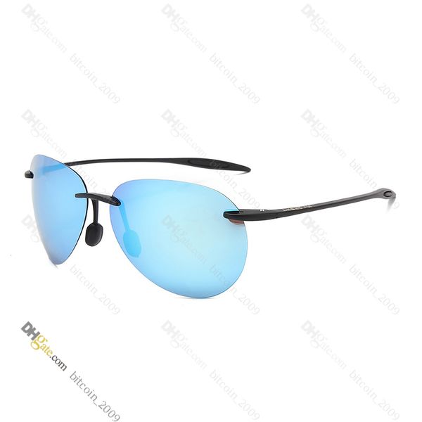 

designer sunglasses mens sunglasses uv400 beach glasses high-quality polarized lens color coated tr-90&silicone frame - mj421;store/21858862, White;black