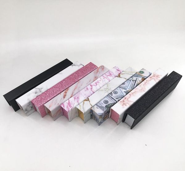 

rectangular magnetic boxes for eyeliner pen hard box marble dollar packaging custom private label mink lashes vendor6067284