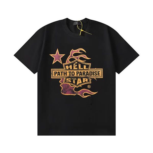 

men's t-shirts 2023 hellstar short sleeve tee men women streetwear hip hop fashion t shirt hell star yyh, White;black