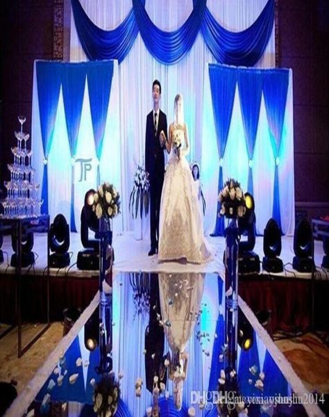 

25 m per lot 1m wide silver plastic mirror carpet runner aisle for fashion wedding centerpieces decor supplies dhl delivery3331245