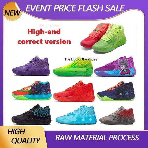 

2023lamelo shoes lamelo ball shoes mb1 rick and morty of mens basketball shoes queen city be you of melo basketball shoes melos mb 2 low sho, Black